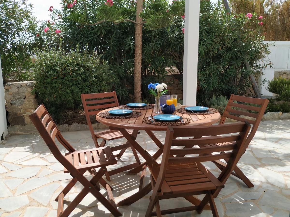 Mykonian Aroma House Apartman Ornósz Kültér fotó