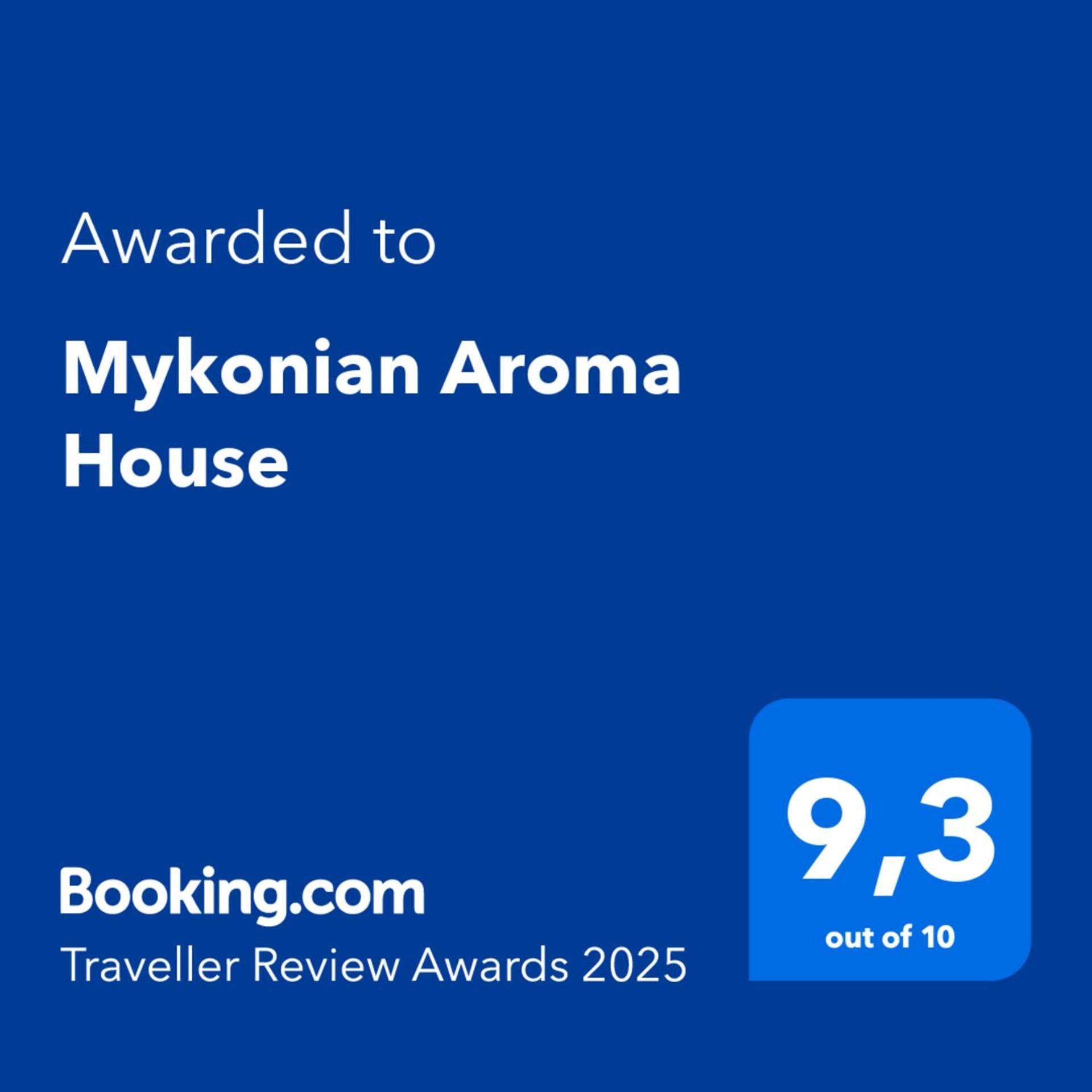 Mykonian Aroma House Apartman Ornósz Kültér fotó